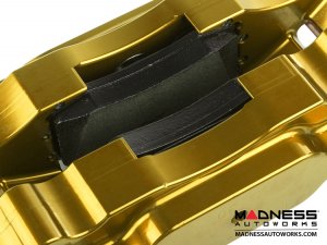 FIAT 500 Brake Upgrade Kit - Tarox 6 Pot Brake Conversion Kit - Gold - Sport Plus